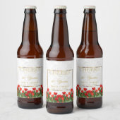 Proost op 50 jaar - elke verjaardag bier etiket (Flessen)