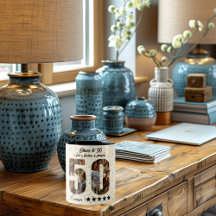 Proost op 50 jaar Fotocollage Mok - Aangepaste naa