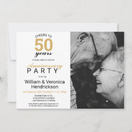 Proost op 50 Jaar Gouden 50ste Huwelijksverjaardag Kaart