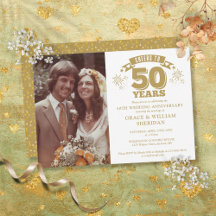 Proost op 50 jaar huwelijksjubileum foto