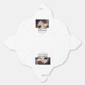 Proost op 50 jaar Jubileum Naam toevoegen Fotodatu Bedankdoosjes (Ongevouwen)