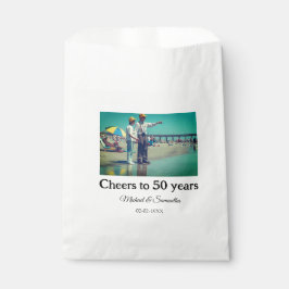 Proost op 50 jaar Jubileum Naam toevoegen Fotodatu Bedankzakje