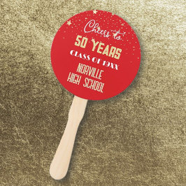 Proost op 50 jaar! Klassereünie Handwaaier