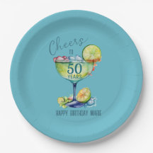 Proost op 50 Jaar Mijlpaal Verjaardag 