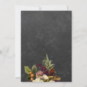 Proost op 50 jaar rustieke herfst 50ste verjaardag kaart (Achterkant)