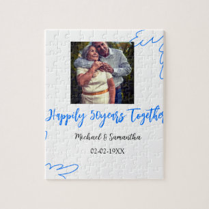Proost op 50-jarig jubileum Blue Leaf Photo Nam Legpuzzel