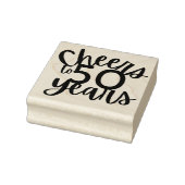 Proost op 50 Years Wood Art Stamp Rubberstempel (Stempel)