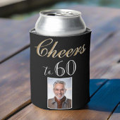 Proost op 60 foto 60e verjaardag ca blikjeskoeler