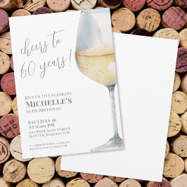 Proost op 60 jaar 60ste verjaardag kaart
