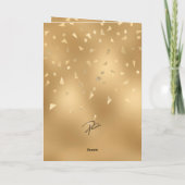 Proost op 60 voor Haar Girly Sparkle 60ste Verjaar Kaart (Achterkant)