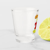 Proost op 70 jaar shot glas (Links)