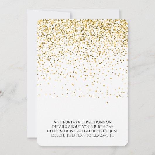 Proost op 80 jaar 80ste verjaardag kaart (Achterkant)