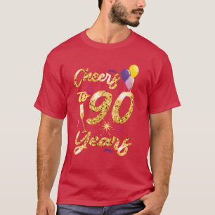 Proost op 90 Jaar 1931 90e Verjaardagsfeest T-shirt