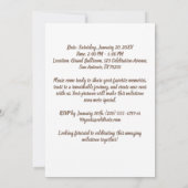 Proost op 90 Years 90th Birthday Party Foto toevoe Kaart (Achterkant)