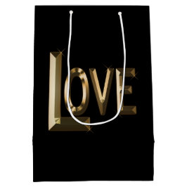Proost op Big Love Wedding Gift Bag, Medium Cadeauzakje