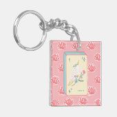 Proost op Bird Bam Mahjong Acryl Sleutelhanger (Voorkant Links)
