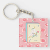Proost op Bird Bam Mahjong Acryl Sleutelhanger (Voorkant)