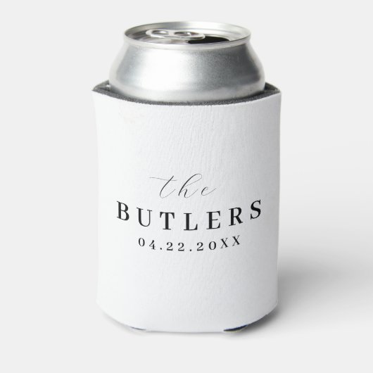 Proost op bruiloft Koelbox/Koozie Blikjeskoeler (Blikje Achterkant)
