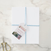 "Proost op Charleston" Bach-feest cadeaubijlage Cadeaulabel (Met Touw)