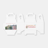 "Proost op Charleston" Bach-feestcadeautjesdoos Bedankdoosjes (Uitgevouwen)