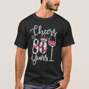 Proost op de 80-jarige 80ste verjaardag Queen Drin T-shirt
