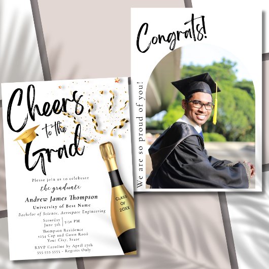 Proost op de aankondiging van het Afstudeerder Gra