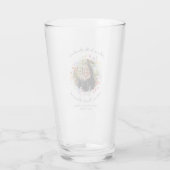Proost op de Afstuderen Keepsake Photo Glass Cup Glas (Achterkant)