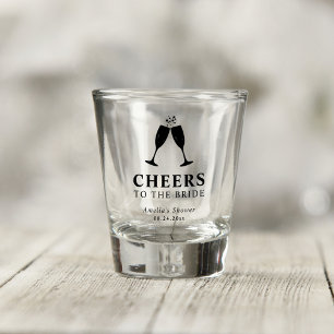 Proost op de bruid Brunch & bubbels Bruidsdiner Shot Glas