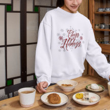 Proost op de Feestdagen - Elegant feestelijk T-shi