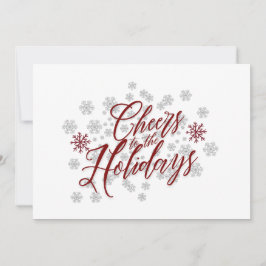 Proost op de Feestdagen - Elegante kerst Kaart