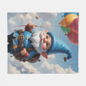 Proost op de gnoom fleece deken (Voorkant (Horizontaal))