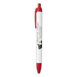 Proost op de Holiday Wine Shop Promotiepen Zwarte Inkt Pen