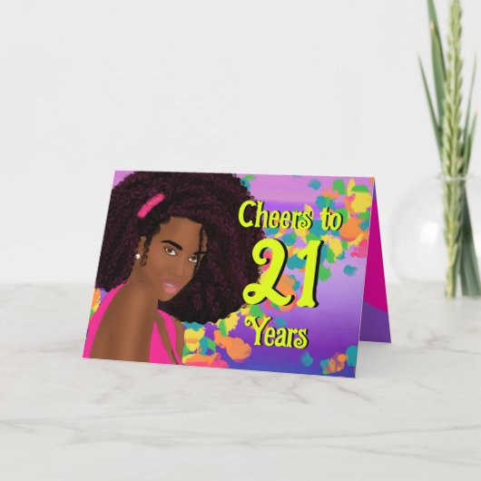 Proost op de Kaart van 21 jaar (Voorkant)