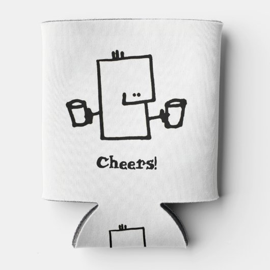 Proost op de Koelbox Blikjeskoeler (Voorkant)