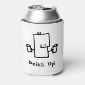 Proost op de Koelbox Blikjeskoeler (Blikje Achterkant)