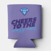 Proost op de Koelbox van Crazy Ones Blikjeskoeler (Achterkant)