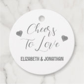 Proost op de Liefde Bedankjes Labels (Voorkant)