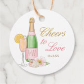 Proost Op De Liefde Bruids Brunch en Bruisend Favo Bedankjes Labels (Achterkant)