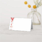 Proost op de liefde Bruiloft & Bruidsfeest Plaatskaartje (Voorkant)