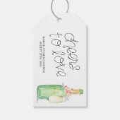 Proost Op De Liefde Cadeaulabel (Voorkant)