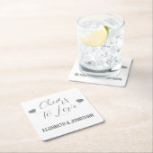 Proost op de Liefde Kartonnen Onderzetters (Insitu)