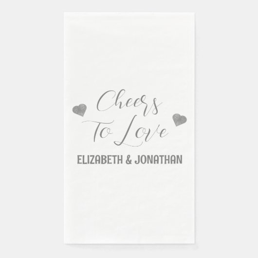 Proost op de Liefde Servet (Voorkant)