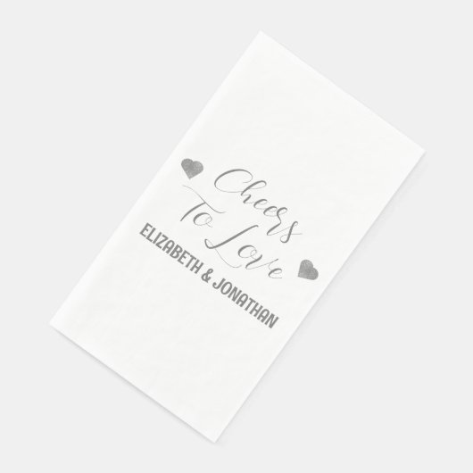 Proost op de Liefde Servet (Hoek)