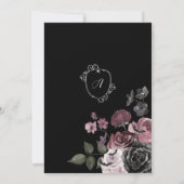 Proost op de liefde voor Skeleton Hand Gotisch Vri Kaart (Achterkant)