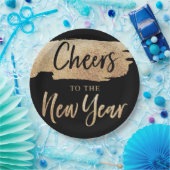 Proost op de New Year Paper Borden Papieren Bordje (Feest)