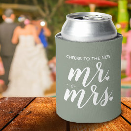 Proost Op De Nieuwe Meneer & Mevrouw Huwelijk Blikjeskoeler