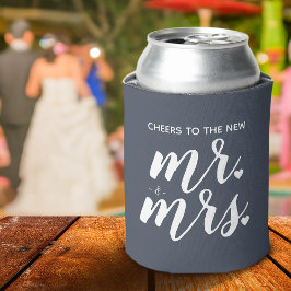 Proost Op De Nieuwe Meneer & Mevrouw Huwelijk Blikjeskoeler