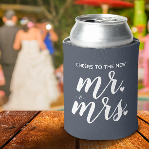 Proost Op De Nieuwe Meneer & Mevrouw Huwelijk Blikjeskoeler