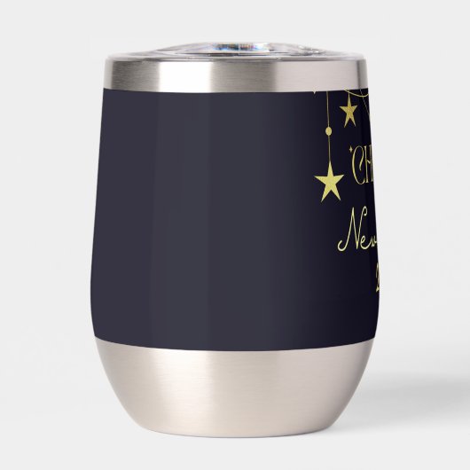 Proost op de nieuwjaarsboodschap sterren (Voorkant)