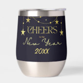 Proost op de nieuwjaarsboodschap sterren (Links)